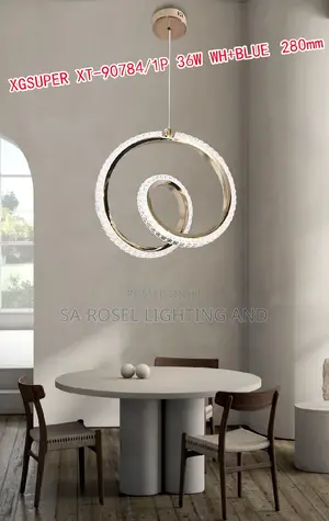 Single Unique Twisted Fancy Led Droplight