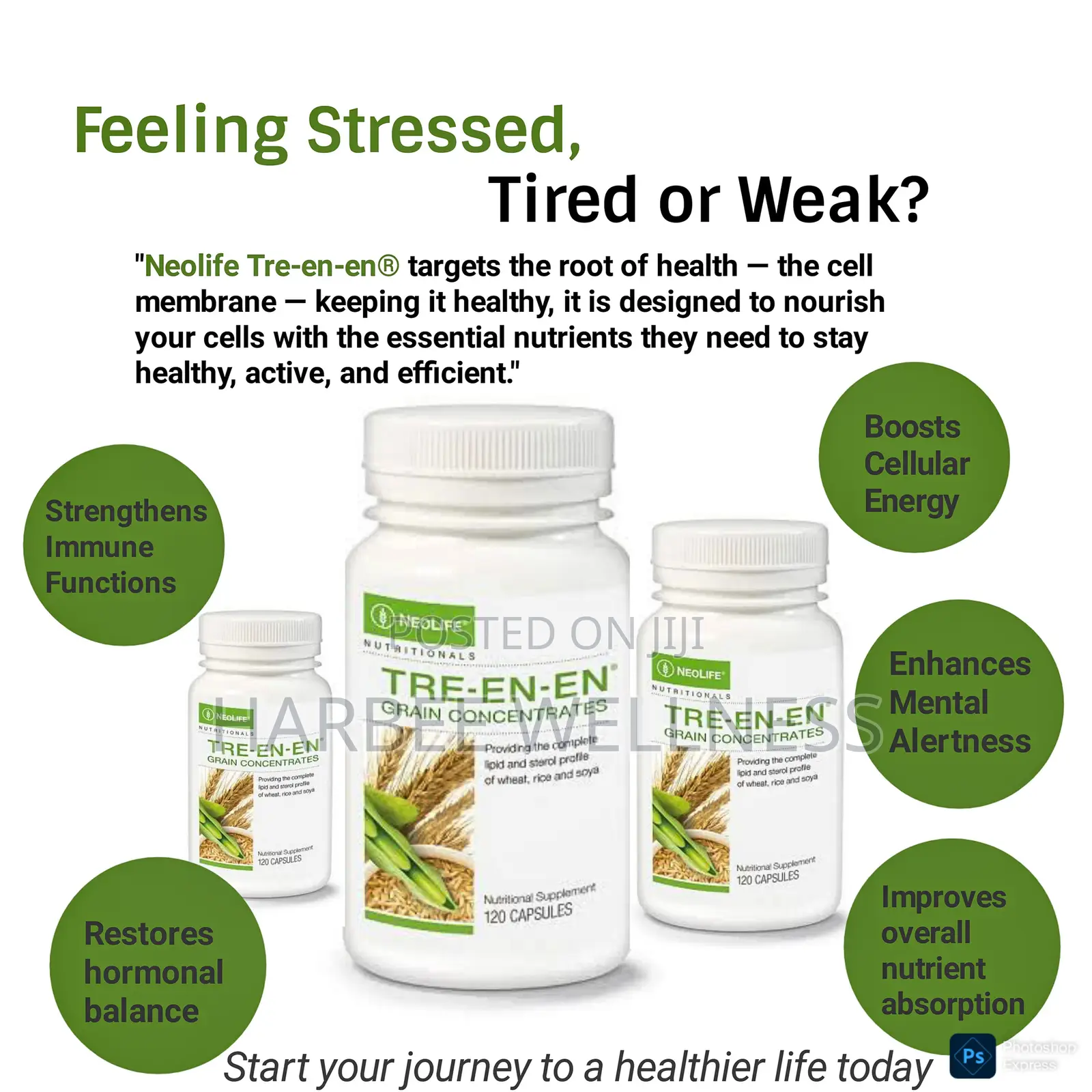 Tre-en-en 120 Capsules