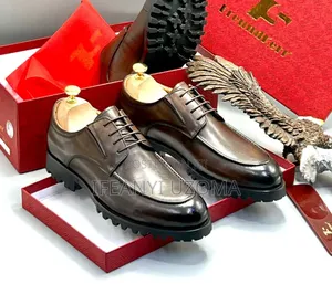 Italian Leather Lace Up Shoe