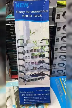 Big Pipe 7 Layers Easy-on Shoe Rack