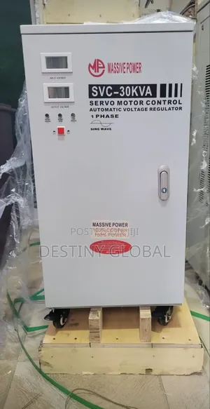 Servo Motorcontrol Automatic Voltage Regulator 1 Phase 30kva