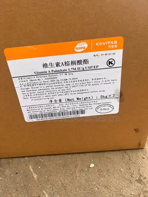 Vitamins a Palmitate 1.7m Iu/G,Usp/Ep ,5kgs