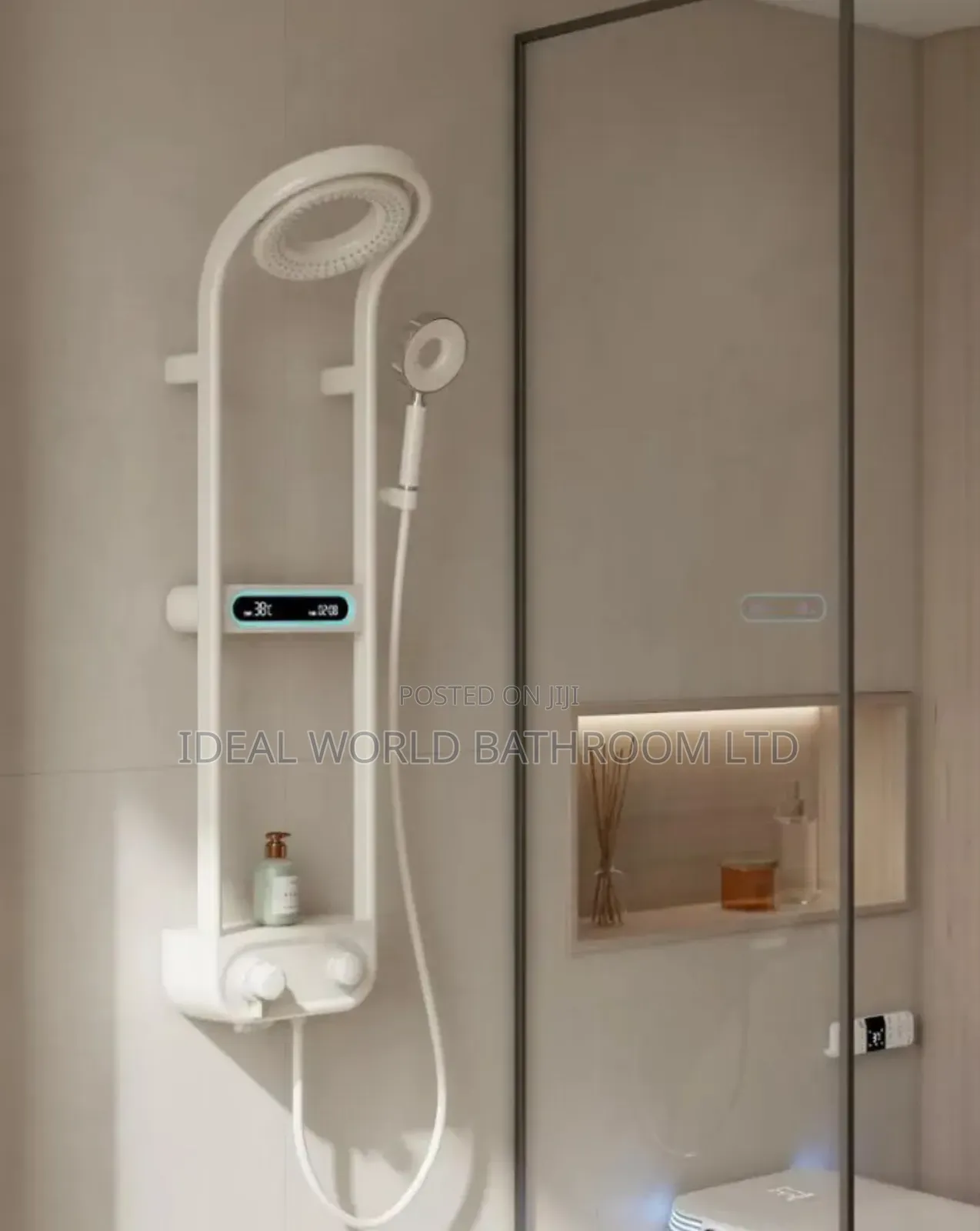 White Power Shower