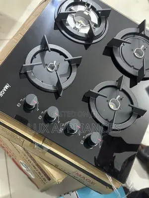 Image Im-60gsb Glossy Built-in Gas Hob