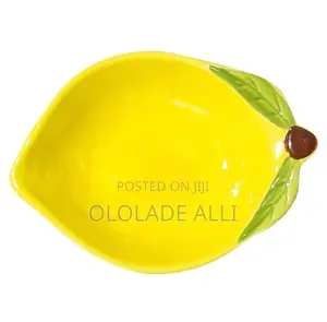 Cartoon Lemon Shaped Ceramic Sauce Dish