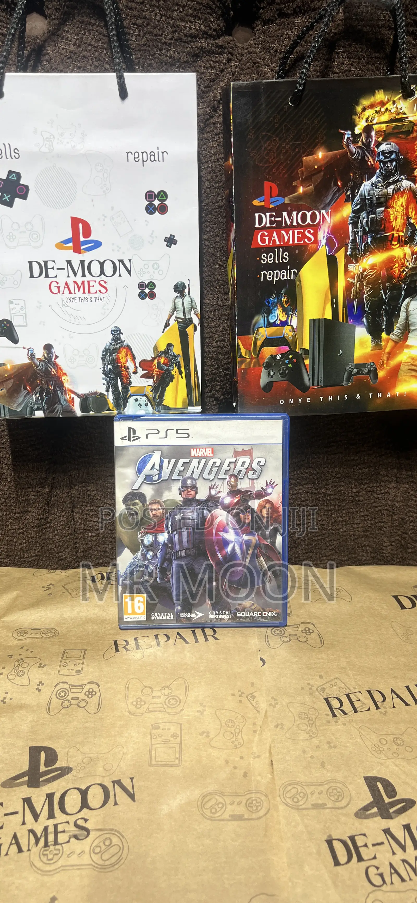 Ps5 Cd Avengers