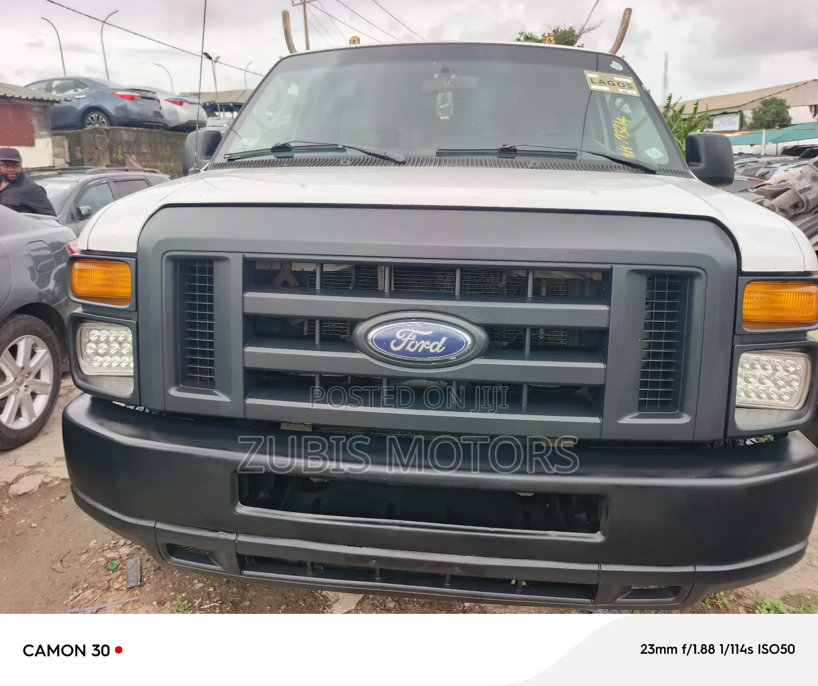 Ford E250 2014 White