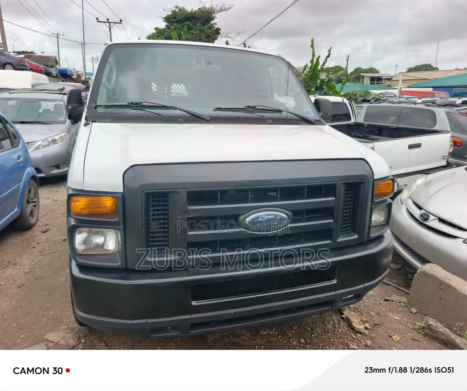 Ford E250 2012 White