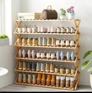 Wooden Shoe Rack
