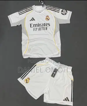 Real Madrid 2025/26 Season Kids Jersey