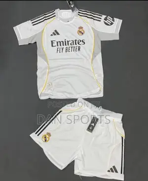 Real Madrid 2025/26 Season Kids Jersey