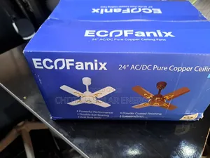 Eco Fanix 24 Ac/Dc Pure Copper Ceiling Fans