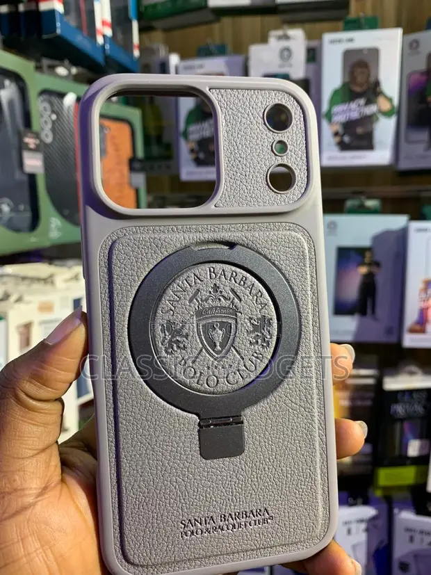 Santa Barbara Polo Leather Back Case for iPhone 17 Pro Max for