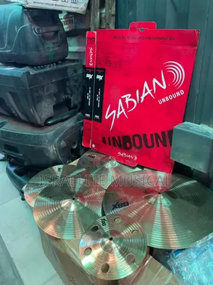 Set of Sabian Hi- Heart and Cymbals Plate