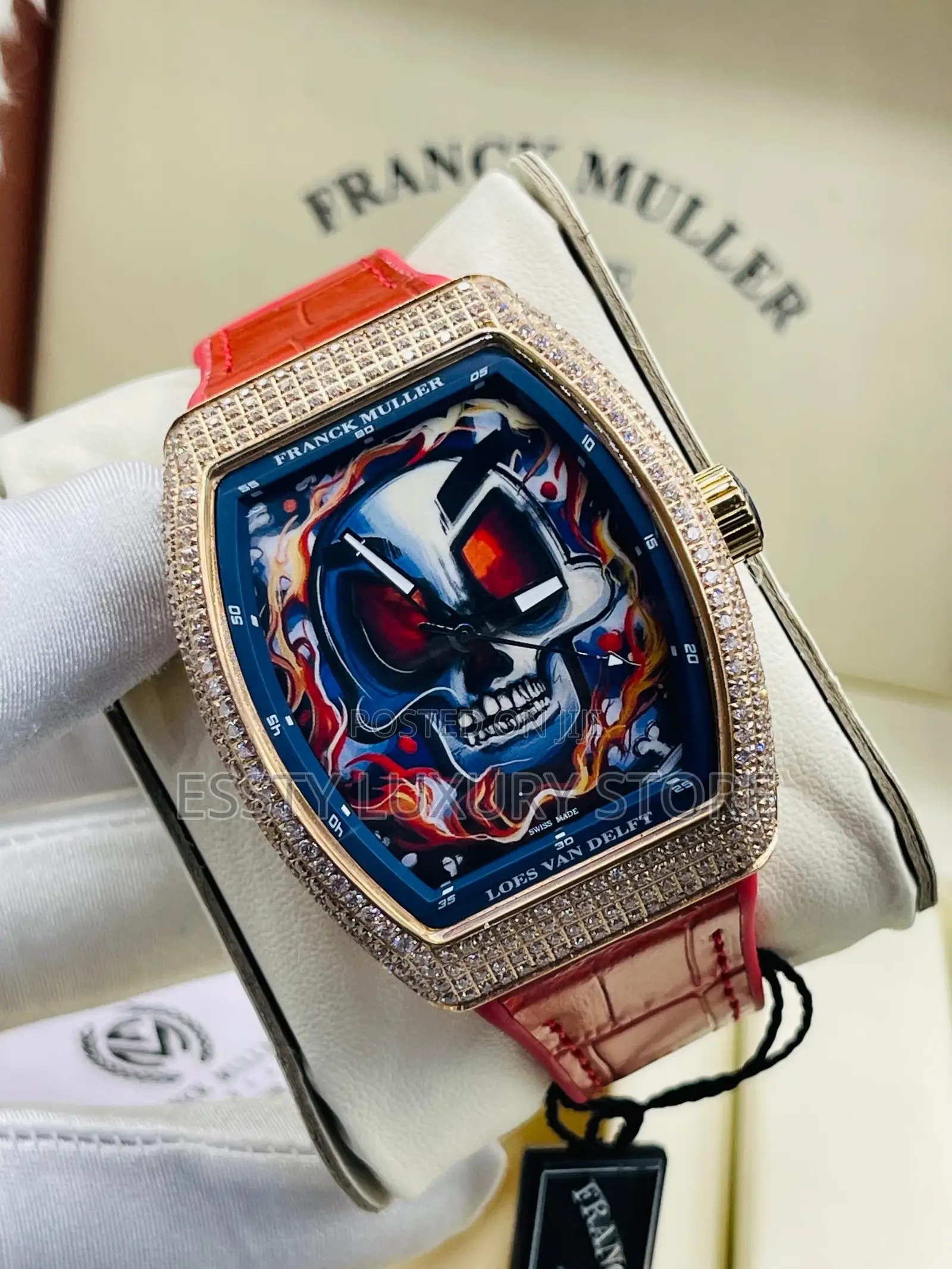 Automatic Engine Franck Muller Rubber Wristwatches