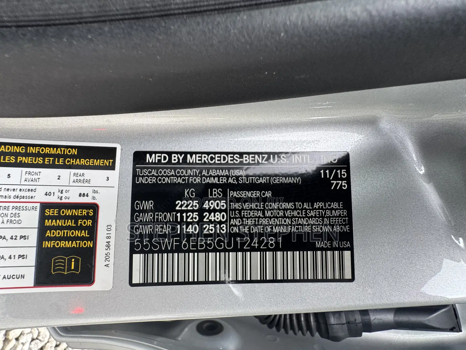 Mercedes-Benz C450 2016 Silver