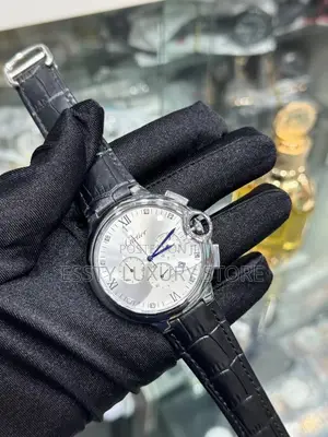 High Quality Luxury Active Chronograph Leather Cartier Watch