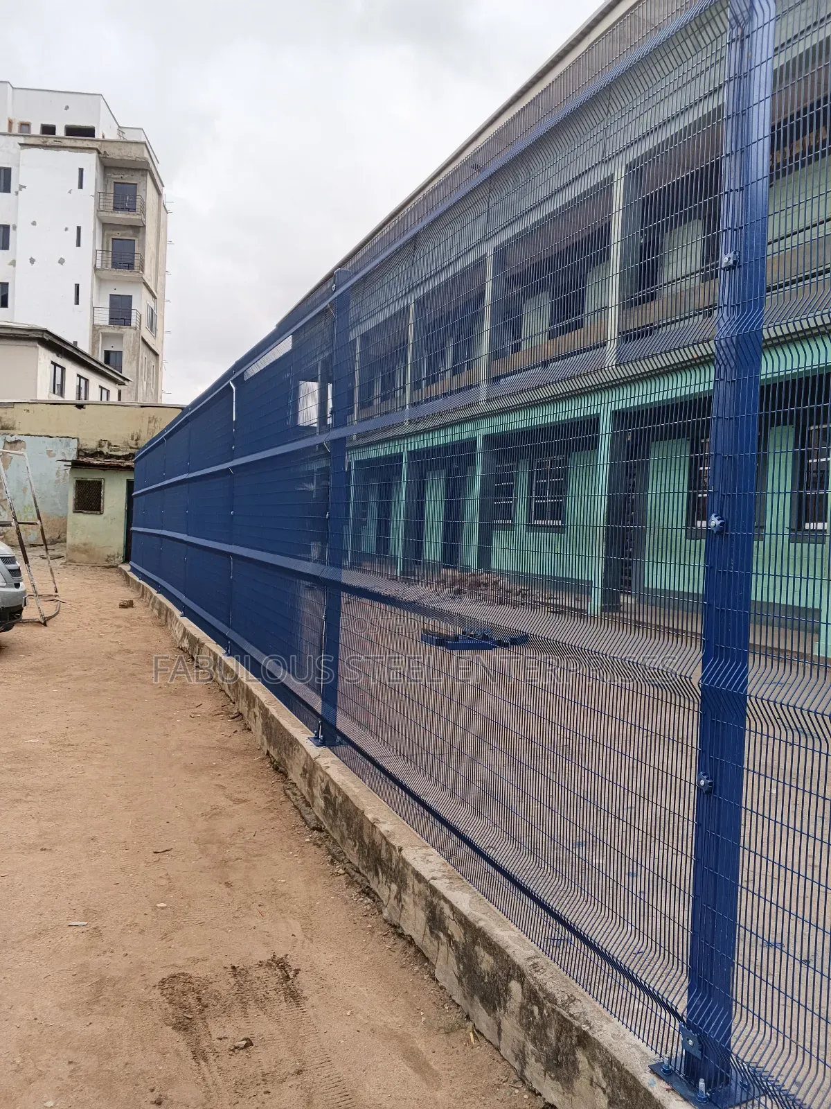 Panel Mesh Atifinger 1/2x3 Blue Color