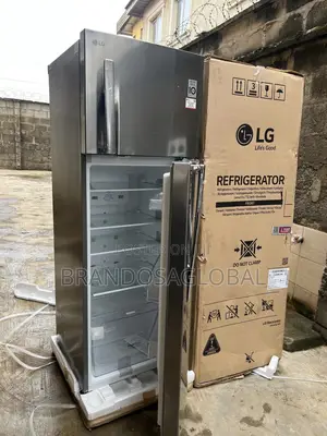 Lg Ref-322rlbn 308l Double Door Refrigerator– Top Cooling + Low Noise