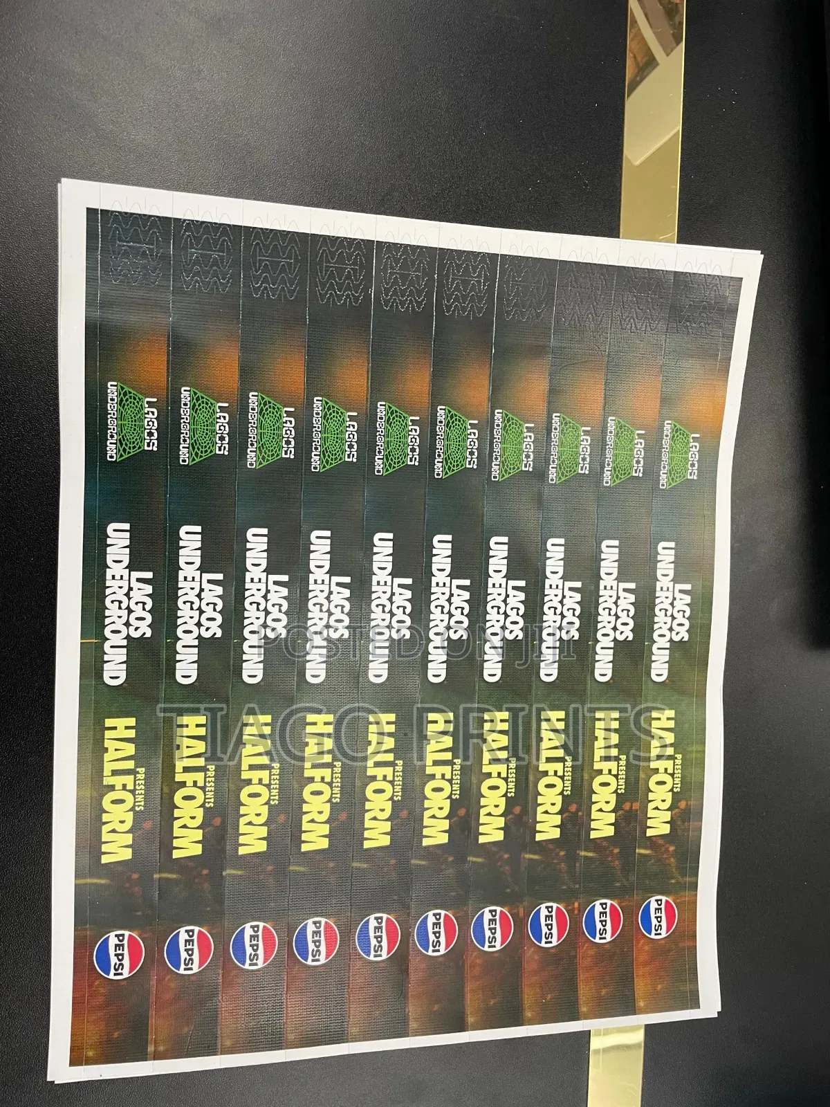 Full Colored Printed  Wristband