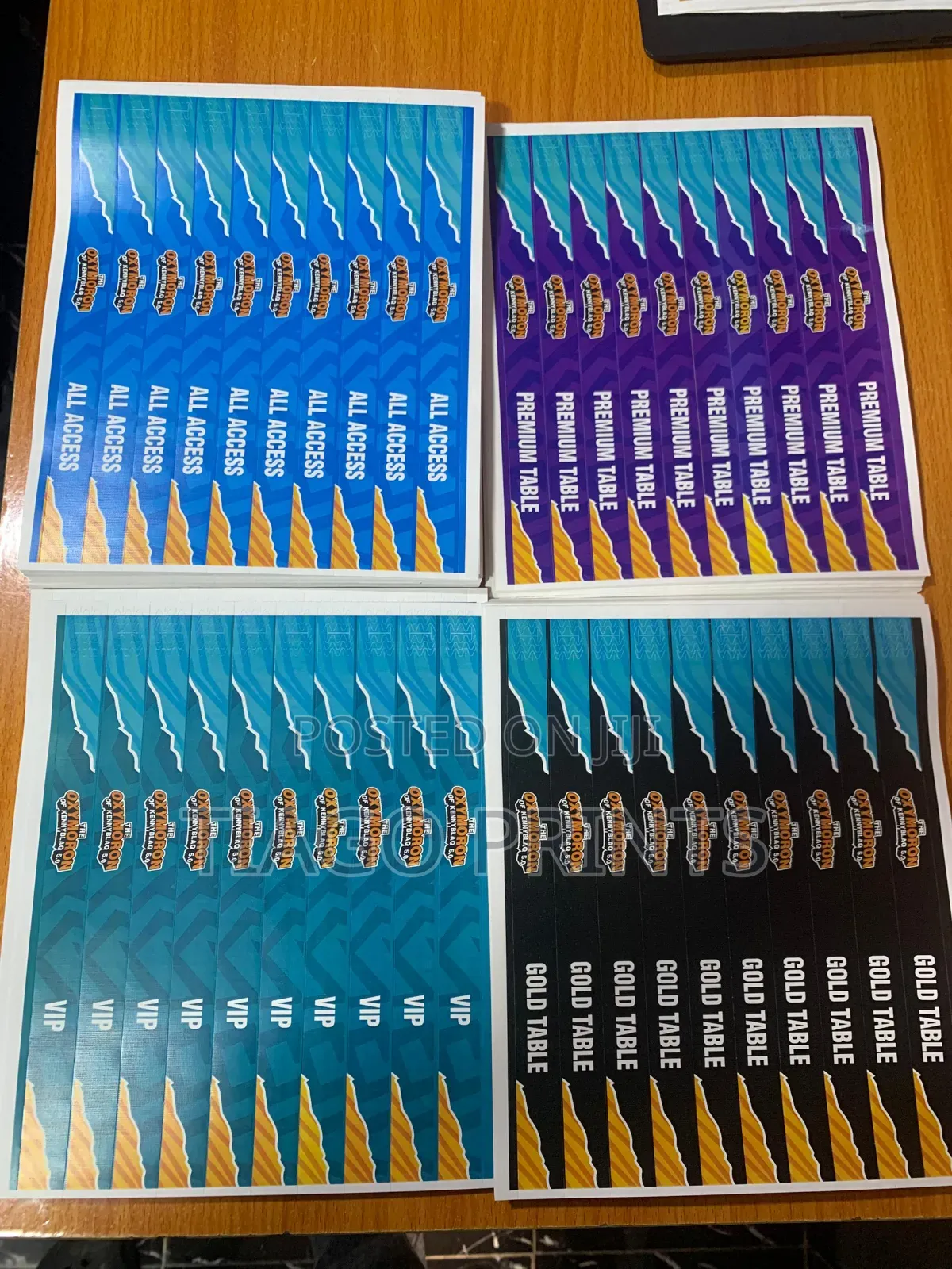 Full Colored Printed  Wristband