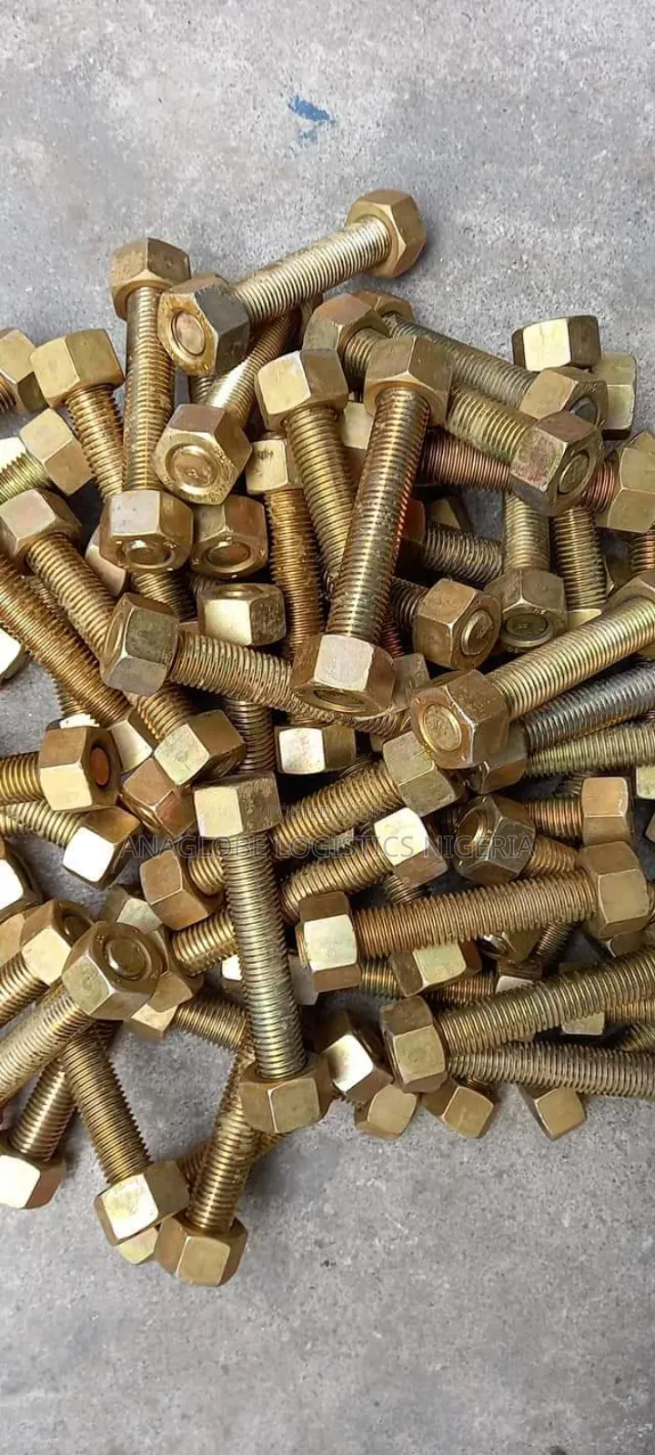 1/2 X 12 Inch Lag Bolts - Hex Head, Hot Dip Galvanized, Box Of 10pcs
