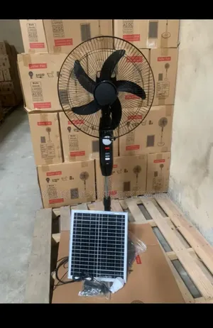 Solar Rechargeable Standing Fan