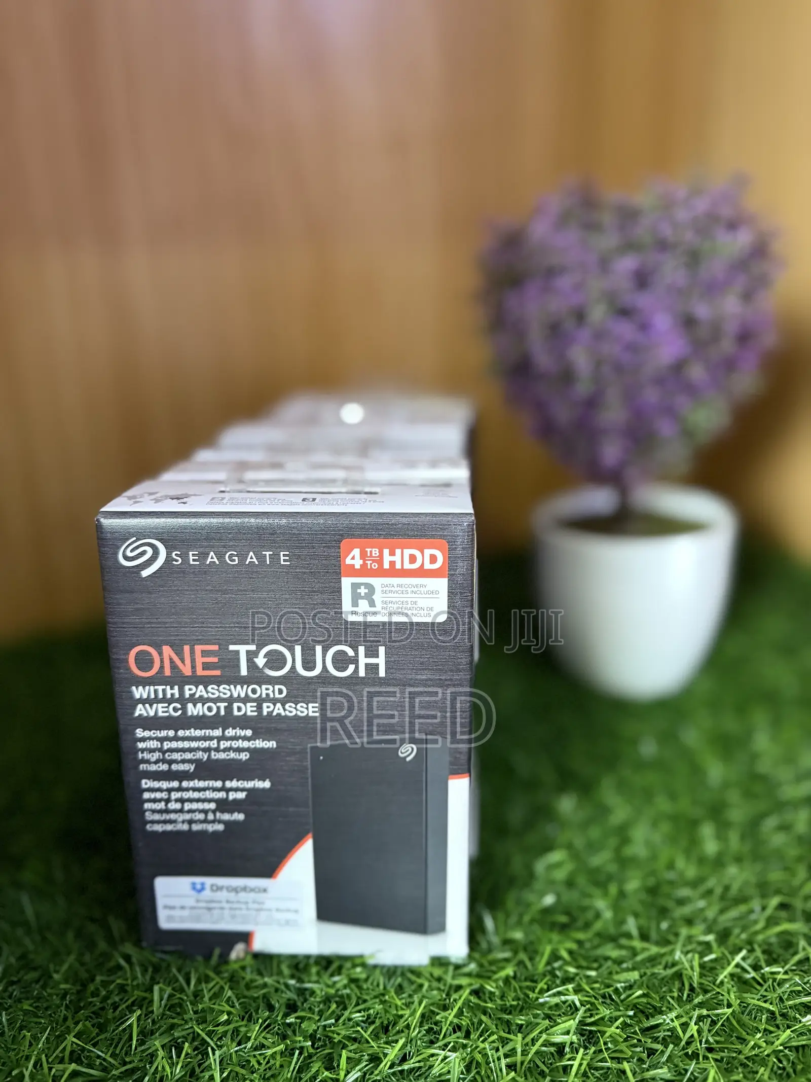 Seagate 4tb One Touch External Hardrive With Password Protection