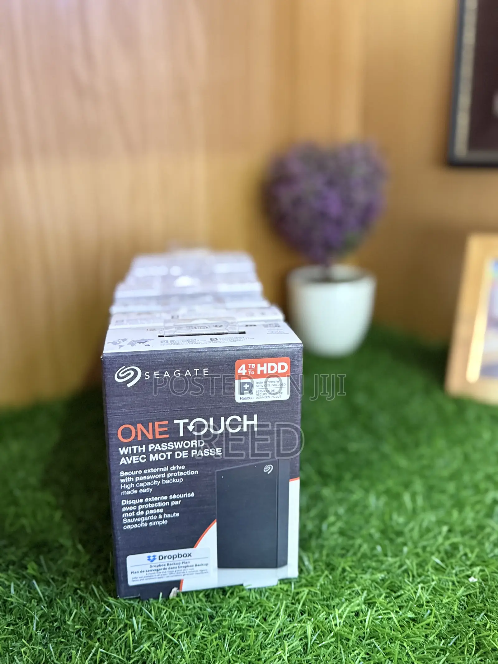 Seagate 4tb One Touch External Hardrive With Password Protection
