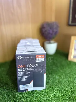 Seagate 4tb One Touch External Hardrive With Password Protection
