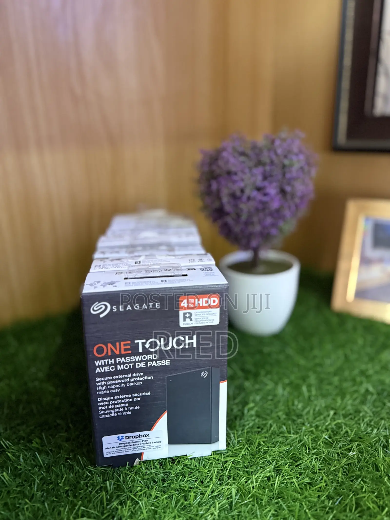 Seagate 4tb One Touch External Hardrive With Password Protection
