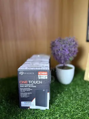Seagate 4tb One Touch External Hardrive With Password Protection