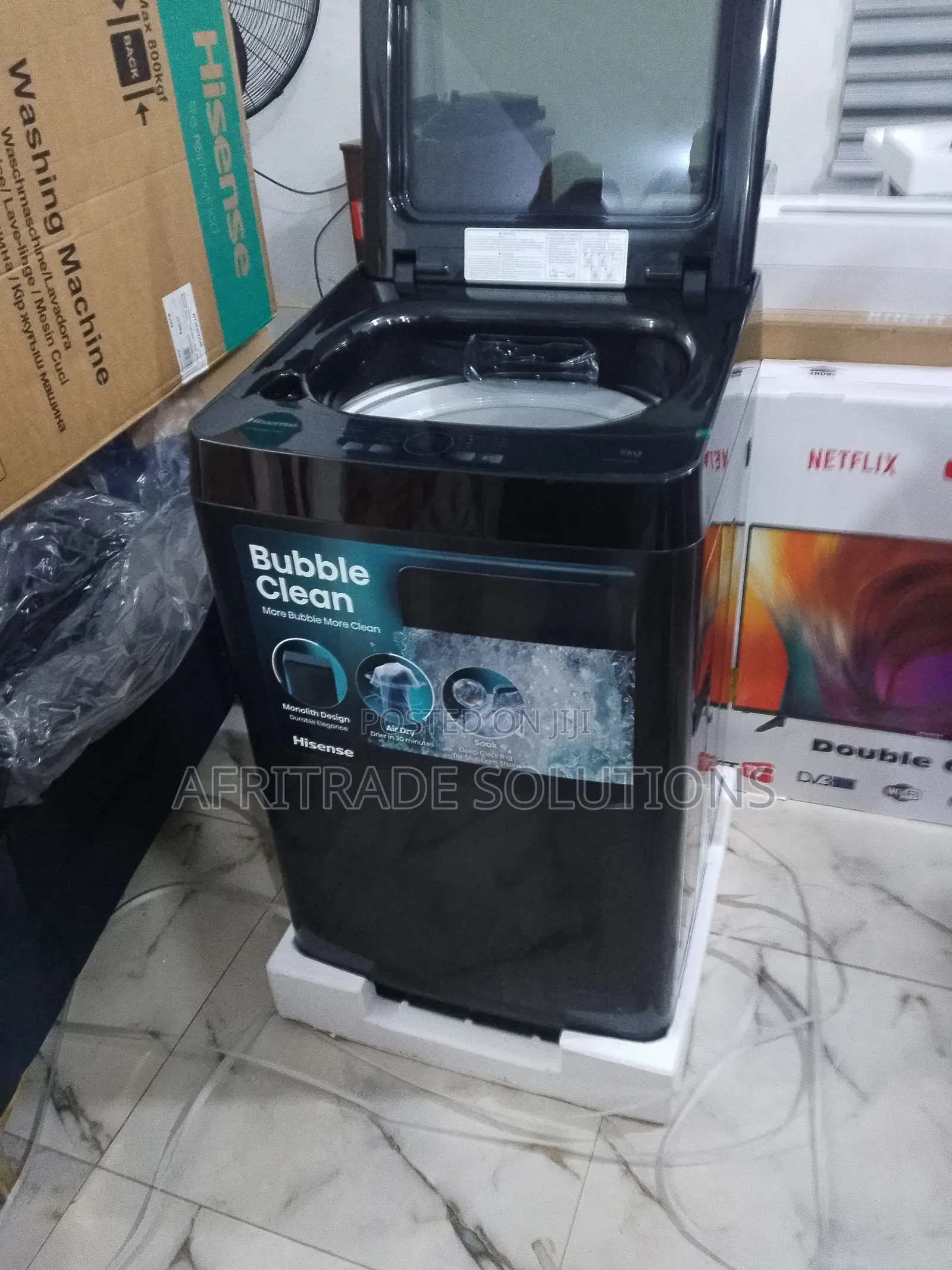 Hisense Wt3k9022ub Automatic Top Load 9 Kg Washer