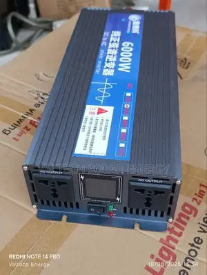 Brand New Heavy Duty 24v 6000w Pure Sine Wave Inverter (Only)