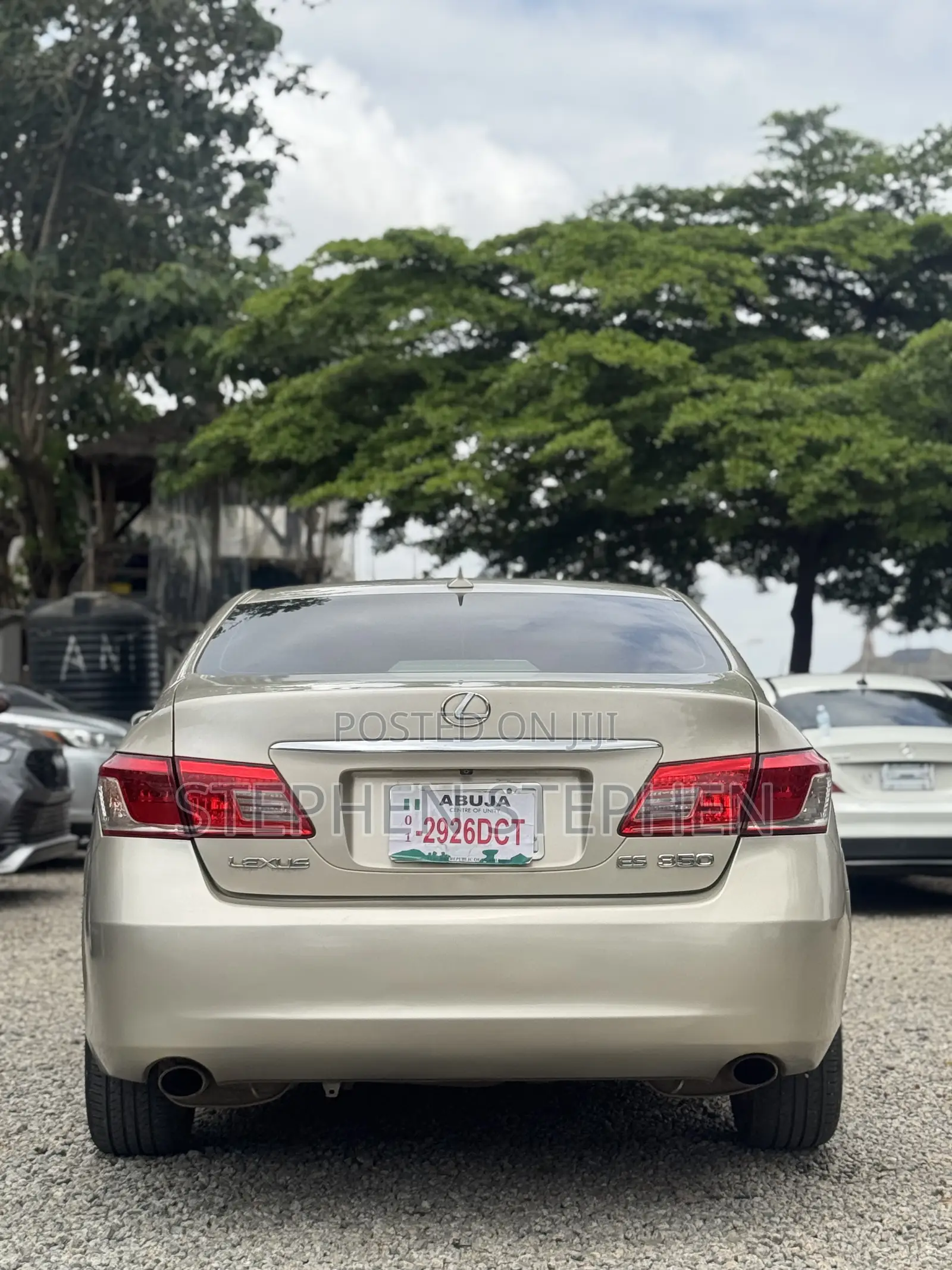 Lexus ES 350 2011 Gold