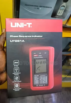 Uni-T Phase Sequence and Motor Rotation Indicator Ut261a
