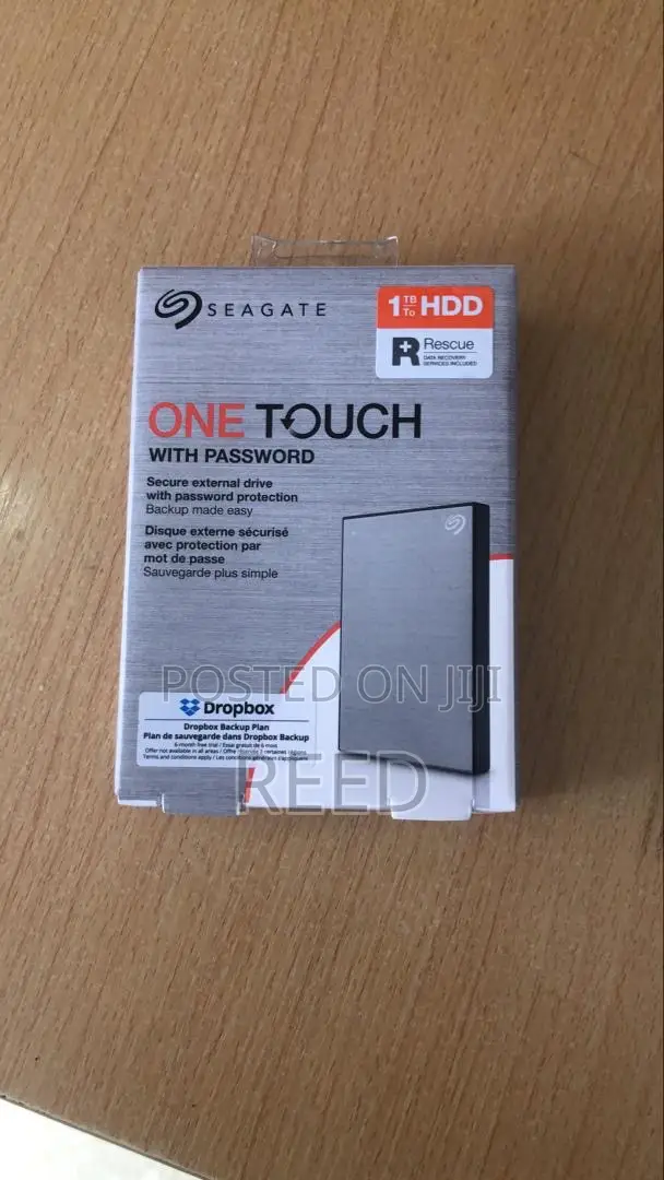 Seagate 1tb One Touch External Hard Drive With Password Protection