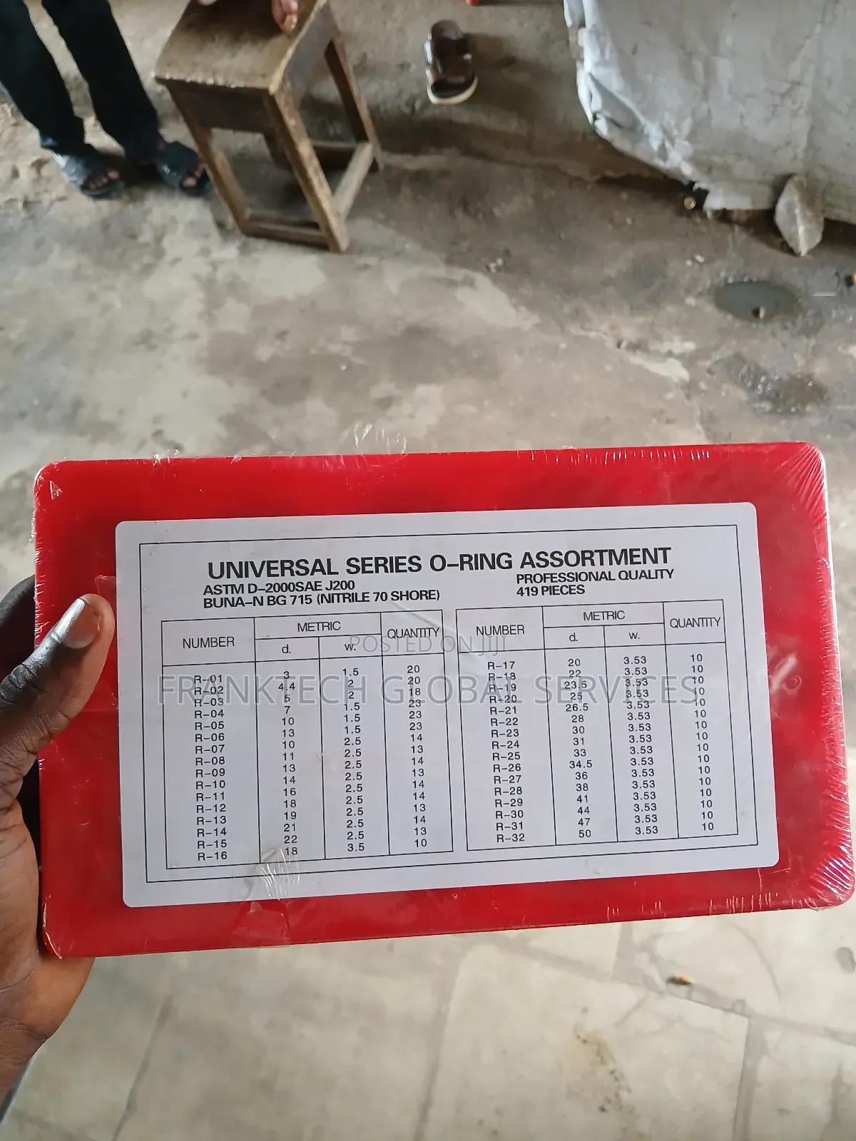 Universal Series O Ring 419 Pcs