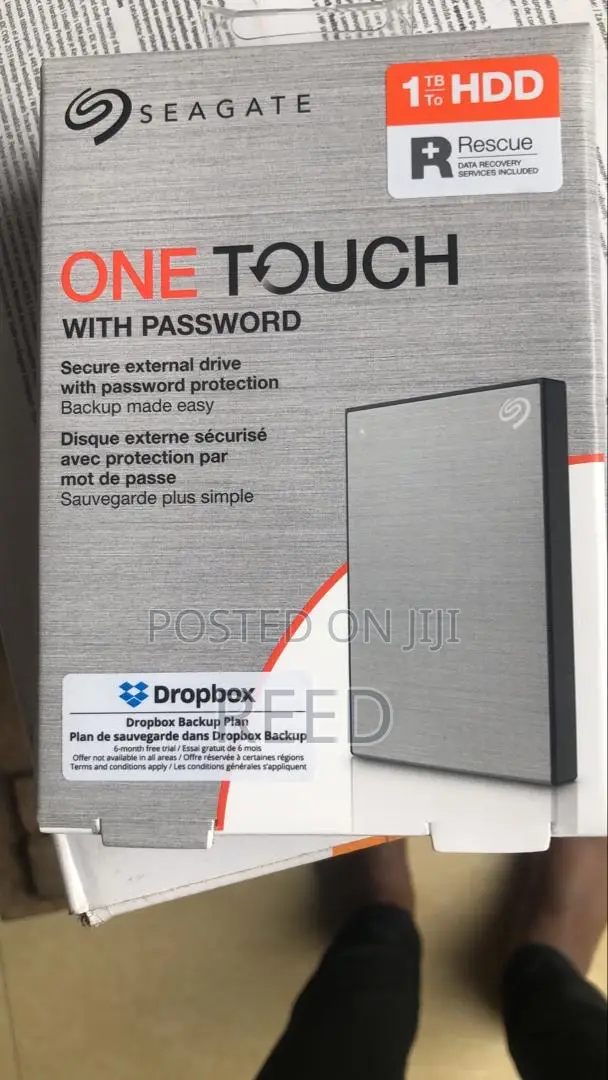 Seagate 1tb One Touch External Hard Drive With Password Protection