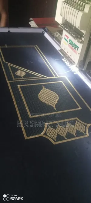 Monogram Embroidery Agbada Etc