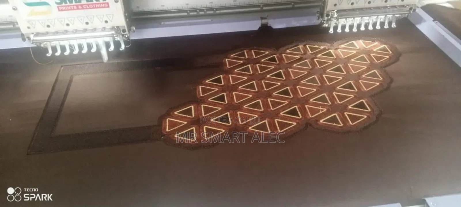 Monogram Embroidery Agbada Etc