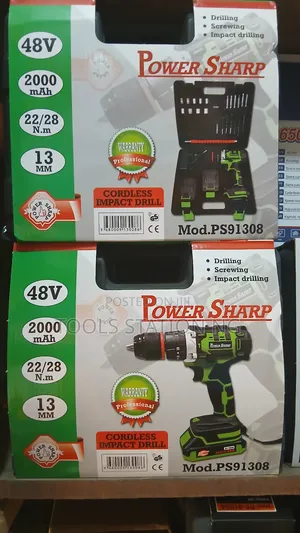 Cordless Drill 13mm Power Sharp