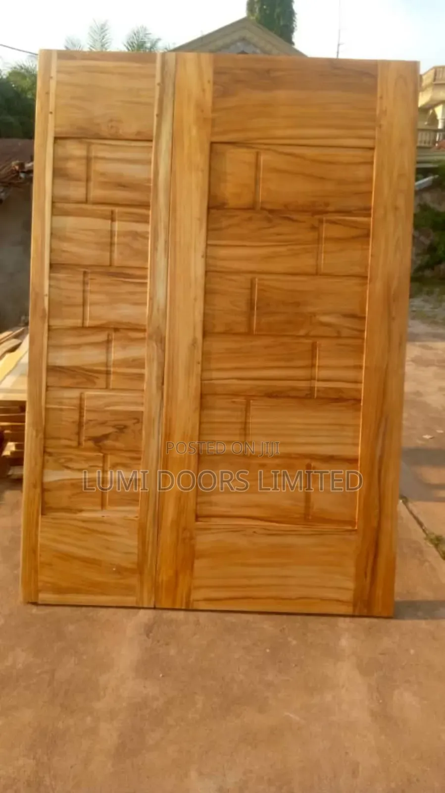 Wooden Double Door One Half