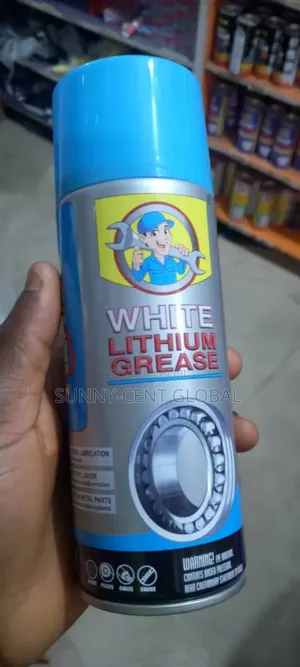 Herios White Lithium Grease Spray.
