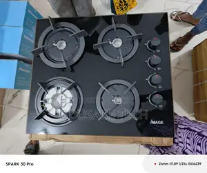 Image 4 Burner Gas Hob Modern Built in Style