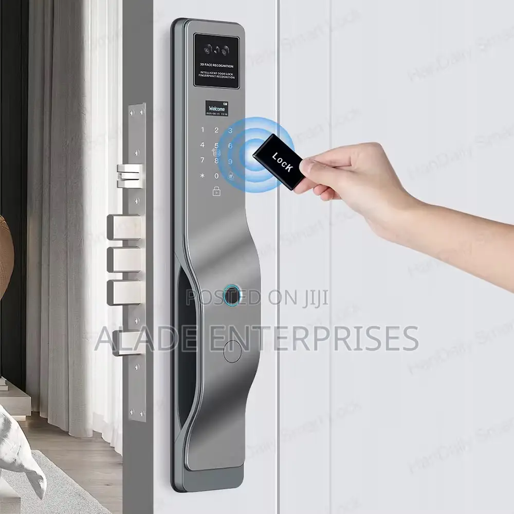 Video Intercom Smart Lock Tuya App Digital Biometric Face Recognition