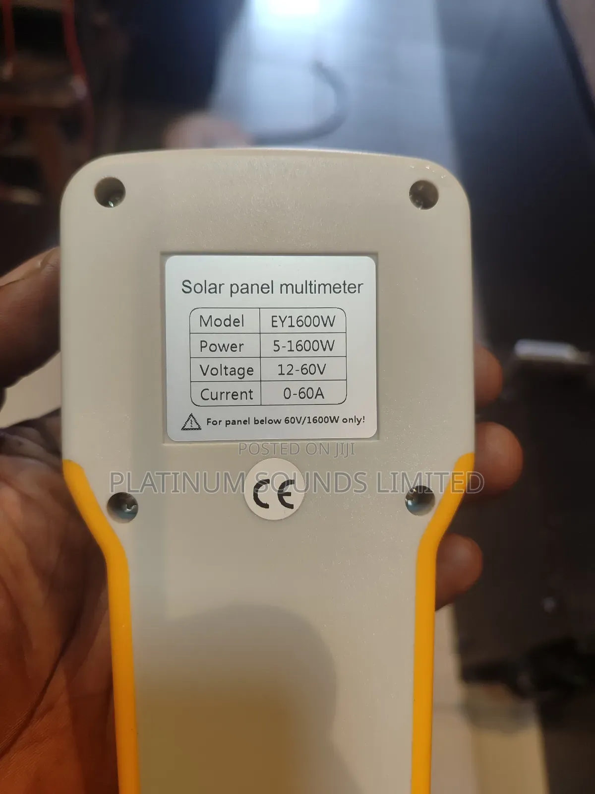 Professional Quality Solar Panel Multimeter