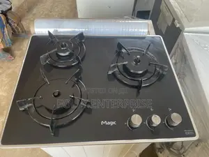 Three Burner Glass Top Cooker