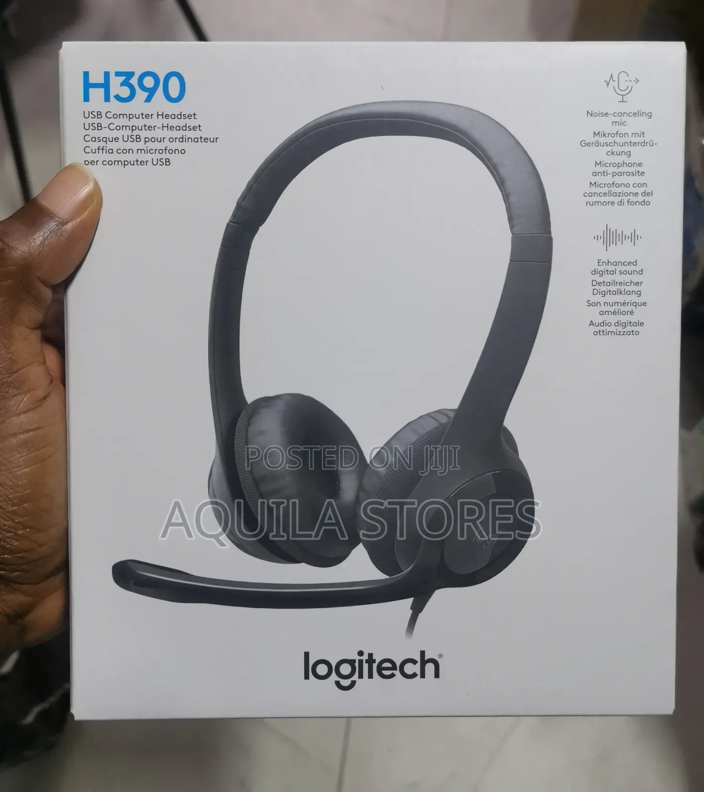 Logitech H390 Usb Computer Headset.