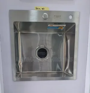 40x40cm Satin Colour Kitchen Sink Bowl